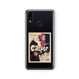 Multitronic Samsung Galaxy A10s ile Uyumlu Casper Tasarım Baskılı Şeffaf Kılıf