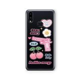 Multitronic Samsung Galaxy A10s ile Uyumlu Cool Girls Tasarım Baskılı Şeffaf Kılıf
