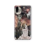 Multitronic Samsung Galaxy A10s ile Uyumlu Dark Night Tasarım Baskılı Şeffaf Kılıf