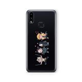 Multitronic Samsung Galaxy A10s ile Uyumlu Demon Slayer 3 Tasarım Baskılı Şeffaf Kılıf