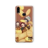 Multitronic Samsung Galaxy A10s ile Uyumlu Demon Slayer Tasarım Baskılı Şeffaf Kılıf