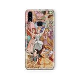 Multitronic Samsung Galaxy A10s ile Uyumlu Disney Princess Tasarım Baskılı Şeffaf Kılıf