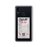 Multitronic Samsung Galaxy A10s ile Uyumlu Doja Cat Hot Pink Albüm Fişi Tasarım Baskılı Şeffaf Kılıf