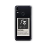 Multitronic Samsung Galaxy A10s ile Uyumlu Drake Paralorid Poster Tasarım Baskılı Şeffaf Kılıf