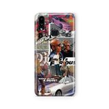 Multitronic Samsung Galaxy A10s ile Uyumlu Fast and Furious Tasarım Baskılı Şeffaf Kılıf, laroa10s0260