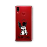 Multitronic Samsung Galaxy A10s ile Uyumlu Fearless Tasarım Baskılı Şeffaf Kılıf, laroa10s0188