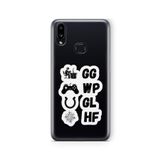 Multitronic Samsung Galaxy A10s ile Uyumlu GG WP Tasarım Baskılı Şeffaf Kılıf