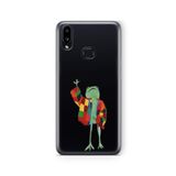 Multitronic Samsung Galaxy A10s ile Uyumlu Harry Styles Cardigan Tasarım Baskılı Şeffaf Kılıf