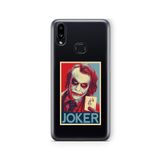 Multitronic Samsung Galaxy A10s ile Uyumlu Joker Tasarım Baskılı Şeffaf Kılıf