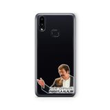 Multitronic Samsung Galaxy A10s ile Uyumlu Kader Satılmıyorki Tasarım Baskılı Şeffaf Kılıf