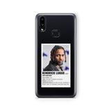 Multitronic Samsung Galaxy A10s ile Uyumlu Kendrick Lamar Paralorid Poster Tasarım Baskılı Şeffaf Kılıf