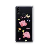 Multitronic Samsung Galaxy A10s ile Uyumlu Kirby Tasarım Baskılı Şeffaf Kılıf