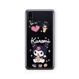 Multitronic Samsung Galaxy A10s ile Uyumlu Kuromi Tasarım Baskılı Şeffaf Kılıf