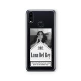 Multitronic Samsung Galaxy A10s ile Uyumlu Lana Del Rey Tasarım Baskılı Şeffaf Kılıf