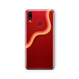 Multitronic Samsung Galaxy A10s ile Uyumlu Live in The Moment Tasarım Baskılı Şeffaf Kılıf