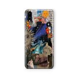Multitronic Samsung Galaxy A10s ile Uyumlu Long Live Tasarım Baskılı Şeffaf Kılıf