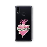 Multitronic Samsung Galaxy A10s ile Uyumlu Love Potion Tasarım Baskılı Şeffaf Kılıf