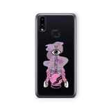 Multitronic Samsung Galaxy A10s ile Uyumlu Magic Sphere Tasarım Baskılı Şeffaf Kılıf