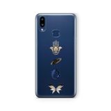 Multitronic Samsung Galaxy A10s ile Uyumlu Miriam Hand Tasarım Baskılı Şeffaf Kılıf