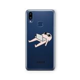 Multitronic Samsung Galaxy A10s ile Uyumlu Mood Tasarım Baskılı Şeffaf Kılıf