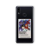 Multitronic Samsung Galaxy A10s ile Uyumlu Neon Genesis Evangelion Palaroid Poster Tasarım Baskılı Şeffaf Kılıf