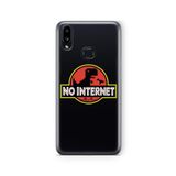Multitronic Samsung Galaxy A10s ile Uyumlu No Internet Tasarım Baskılı Şeffaf Kılıf