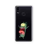 Multitronic Samsung Galaxy A10s ile Uyumlu Plankton Tasarım Baskılı Şeffaf Kılıf