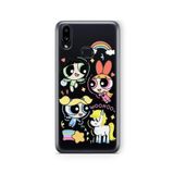 Multitronic Samsung Galaxy A10s ile Uyumlu Powerpuff Girls Tasarım Baskılı Şeffaf Kılıf