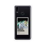 Multitronic Samsung Galaxy A10s ile Uyumlu Prenses Monoke Palaroid Poster Tasarım Baskılı Şeffaf Kılıf