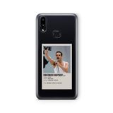Multitronic Samsung Galaxy A10s ile Uyumlu Queen Bohemian Rhapsody Paralorid Poster Tasarım Baskılı Şeffaf Kılıf