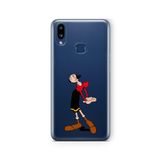 Multitronic Samsung Galaxy A10s ile Uyumlu Safinaz Tasarım Baskılı Şeffaf Kılıf