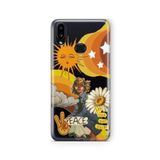 Multitronic Samsung Galaxy A10s ile Uyumlu Shining Soul Tasarım Baskılı Şeffaf Kılıf