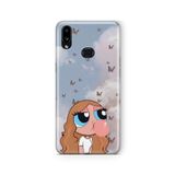 Multitronic Samsung Galaxy A10s ile Uyumlu Sky Tasarım Baskılı Şeffaf Kılıf