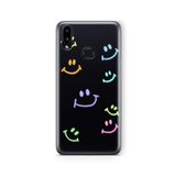 Multitronic Samsung Galaxy A10s ile Uyumlu Smile Tasarım Baskılı Şeffaf Kılıf, laroa10s076