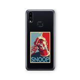 Multitronic Samsung Galaxy A10s ile Uyumlu Snoop Dogg Tasarım Baskılı Şeffaf Kılıf