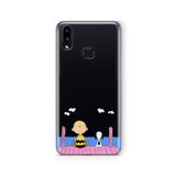 Multitronic Samsung Galaxy A10s ile Uyumlu Snoopy Tasarım Baskılı Şeffaf Kılıf