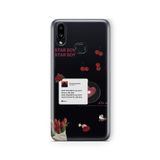 Multitronic Samsung Galaxy A10s ile Uyumlu Starboy Tasarım Baskılı Şeffaf Kılıf