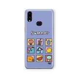Multitronic Samsung Galaxy A10s ile Uyumlu Summer Tasarım Baskılı Şeffaf Kılıf
