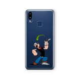 Multitronic Samsung Galaxy A10s ile Uyumlu Temel Reis Tasarım Baskılı Şeffaf Kılıf