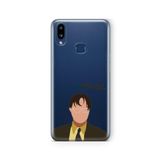 Multitronic Samsung Galaxy A10s ile Uyumlu The Office Dwight Schrute Tasarım Baskılı Şeffaf Kılıf