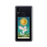 Multitronic Samsung Galaxy A10s ile Uyumlu The Sun Tasarım Baskılı Şeffaf Kılıf, laroa10s0299