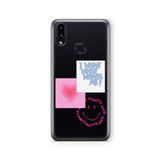Multitronic Samsung Galaxy A10s ile Uyumlu Things Nice Tasarım Baskılı Şeffaf Kılıf