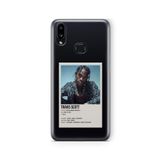 Multitronic Samsung Galaxy A10s ile Uyumlu Travis Scott Paralorid Poster Tasarım Baskılı Şeffaf Kılıf