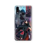 Multitronic Samsung Galaxy A10s ile Uyumlu Uchiha Itachi Tasarım Baskılı Şeffaf Kılıf, laroa10s0341