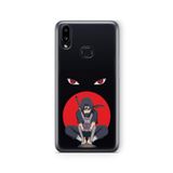 Multitronic Samsung Galaxy A10s ile Uyumlu Uchiha Itachi Tasarım Baskılı Şeffaf Kılıf, laroa10s088