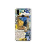 Multitronic Samsung Galaxy A10s ile Uyumlu Van Gogh Kafe Terası Desenli Şeffaf Telefon Kılıfı