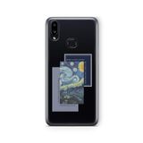 Multitronic Samsung Galaxy A10s ile Uyumlu Van Gogh Tasarım Baskılı Şeffaf Kılıf, laroa10s081