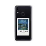 Multitronic Samsung Galaxy A10s ile Uyumlu Van Gogh Tasarım Baskılı Şeffaf Kılıf, laroa10s430