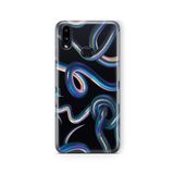 Multitronic Samsung Galaxy A10s ile Uyumlu Yılan Tasarım Baskılı Şeffaf Kılıf