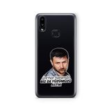 Multitronic Samsung Galaxy A10s ile Uyumlu Yüzümüzü Astık Tasarım Baskılı Şeffaf Kılıf